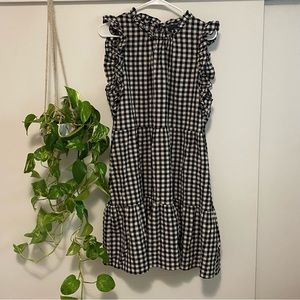 Maeve Lisa Ruffled Mini Dress from Anthropologie